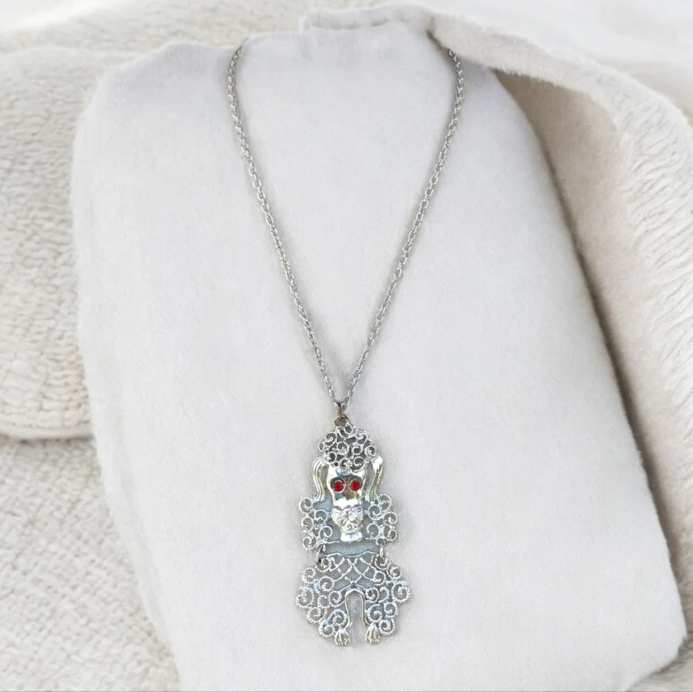 🐩 Vintage poodle pendant necklace - Picture 2 of 7